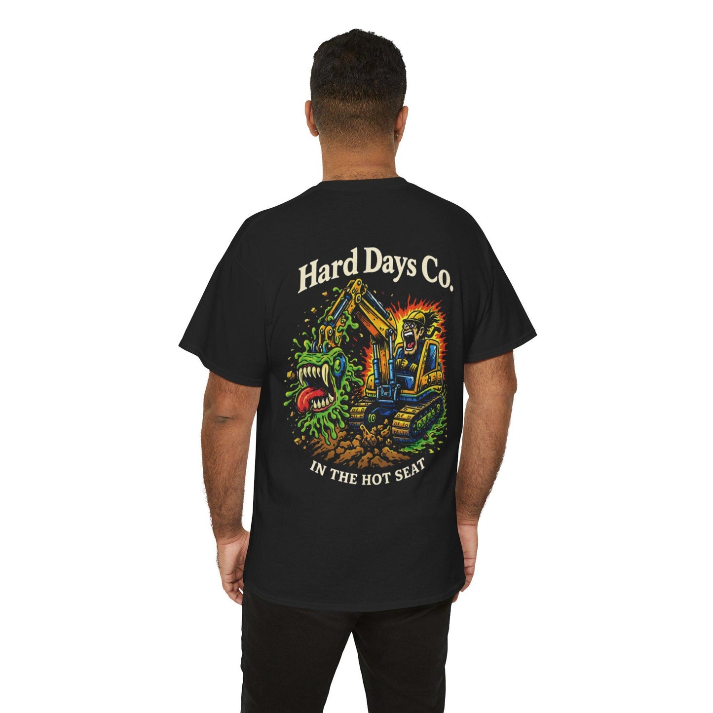 Hard Days Co. Excavator T-Shirt | Construction Heavy Equipment Tee