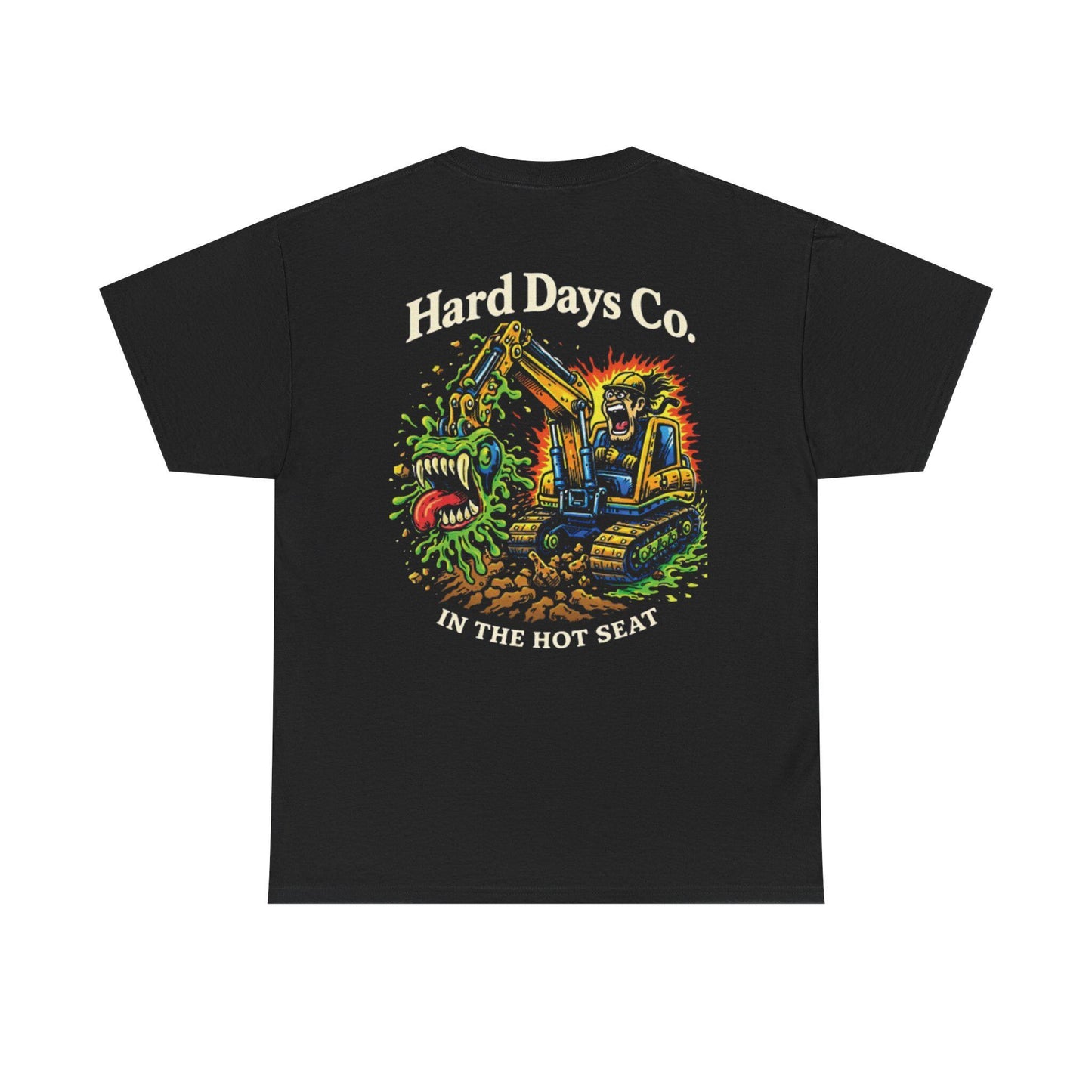 Hard Days Co. Excavator T-Shirt | Construction Heavy Equipment Tee