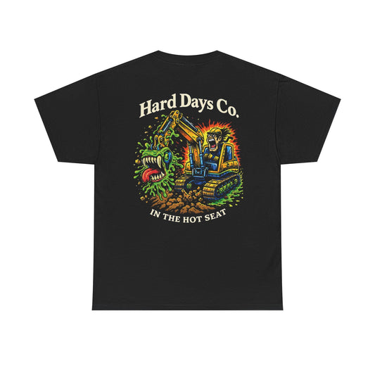 Hard Days Co. Excavator T-Shirt | Construction Heavy Equipment Tee